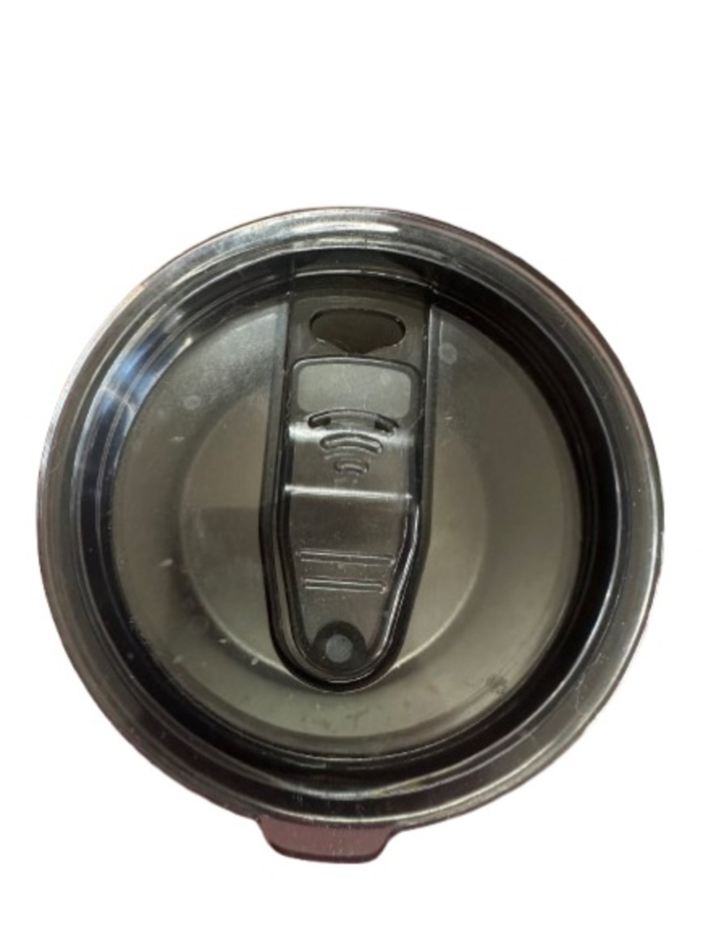 Black Stainless Steel Travel Coffee Mug with Handle - Picture 5 of 5
